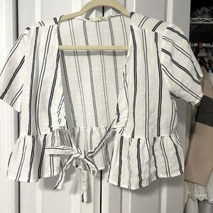 Cute front tie shawl